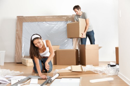 Office removals team planning a business relocation in Acton