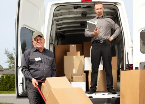Man and van removals service for a local move in Acton