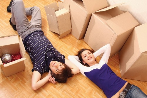 Removals van transport for home or office relocation in Acton